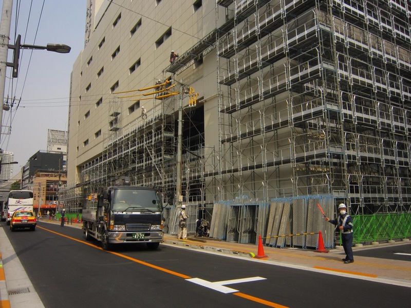 沙河日本三年建筑工